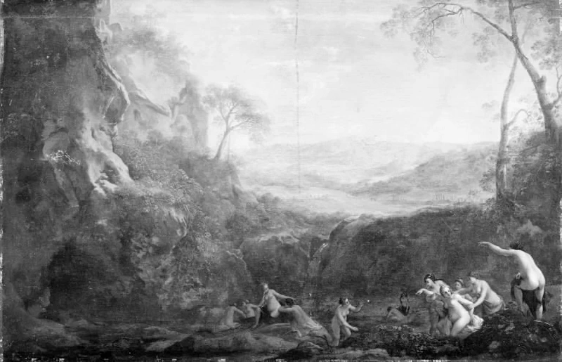 Paesaggio con Diana e le Ninfe - Statens Museum for Kunst